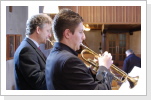thomas braun und alexander bayer - trompeter des quartetts