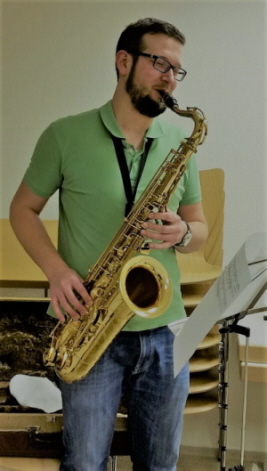 Tobias Lorke unser neuer Saxofonist